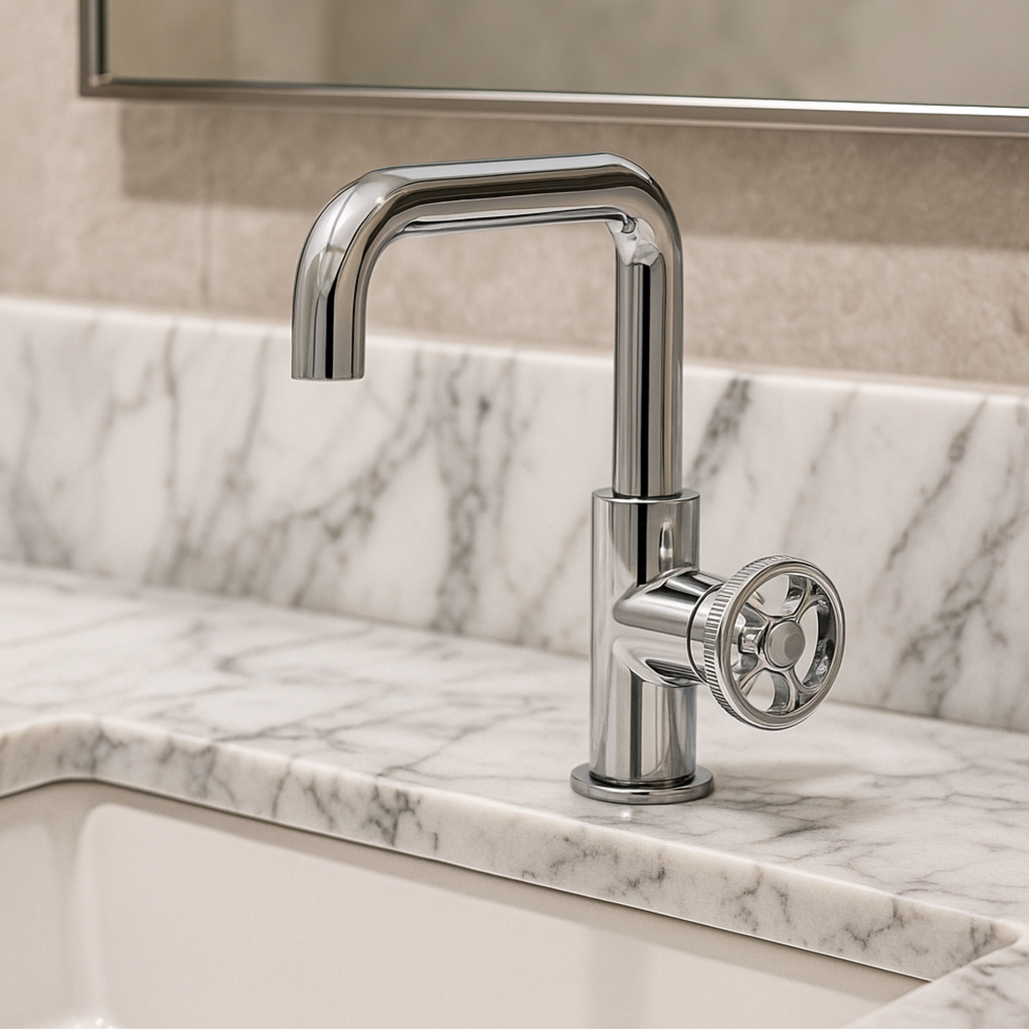 Single Handle Bathroom Faucet - C8