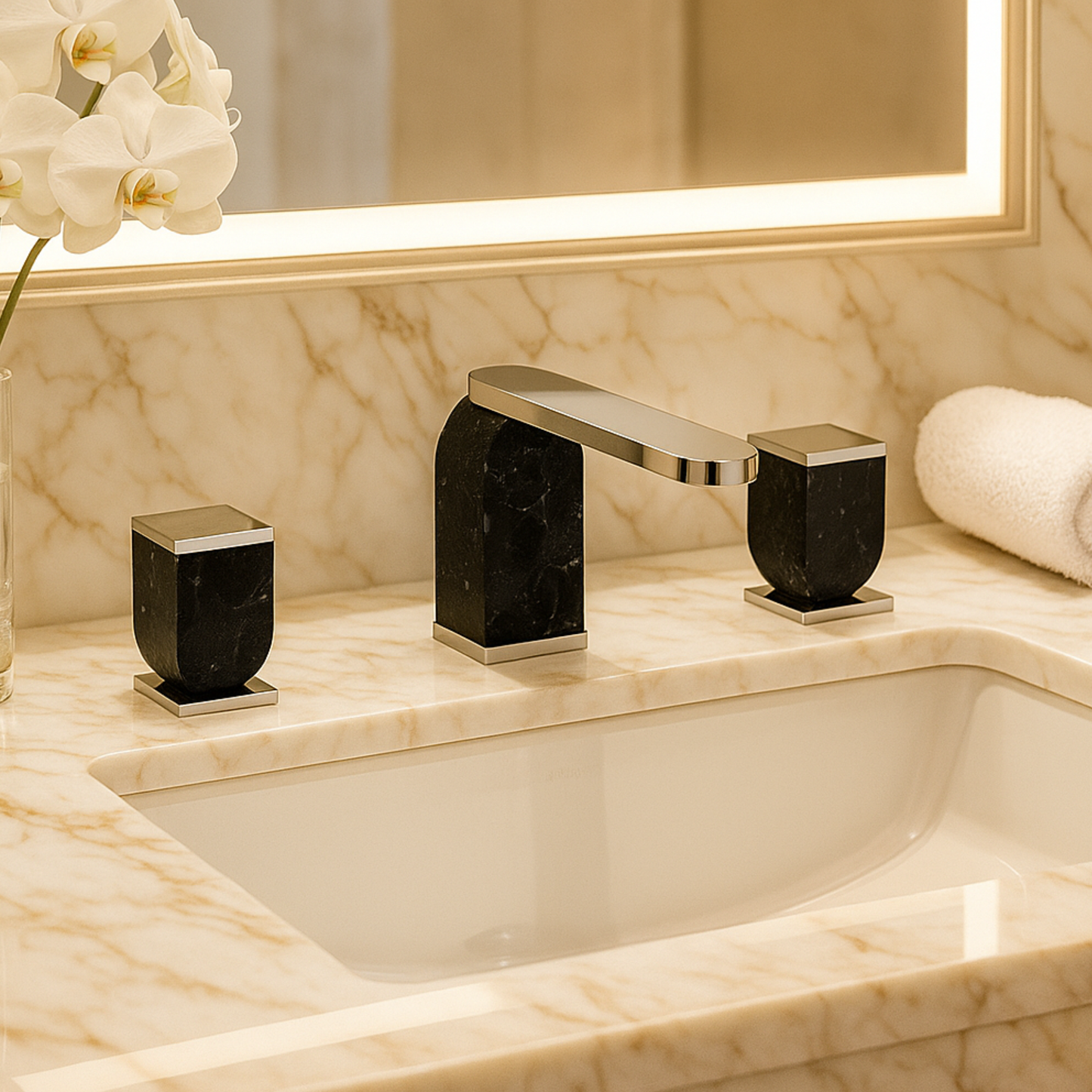 Widespread Bathroom Faucet - S5