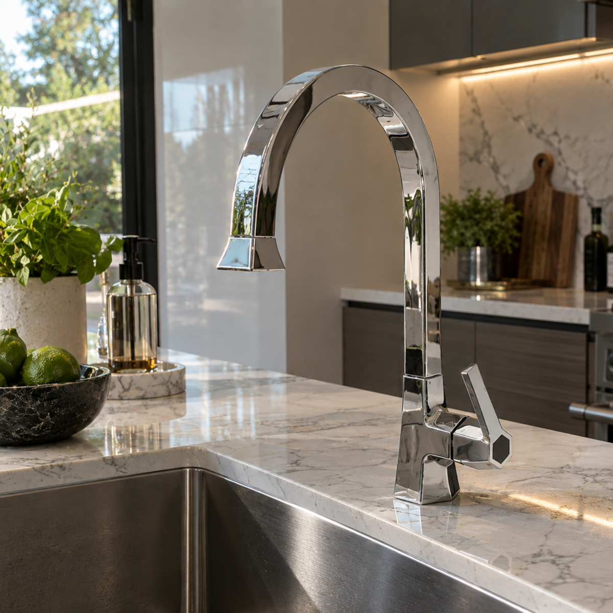 Single Handle Kitchen Faucet - H1