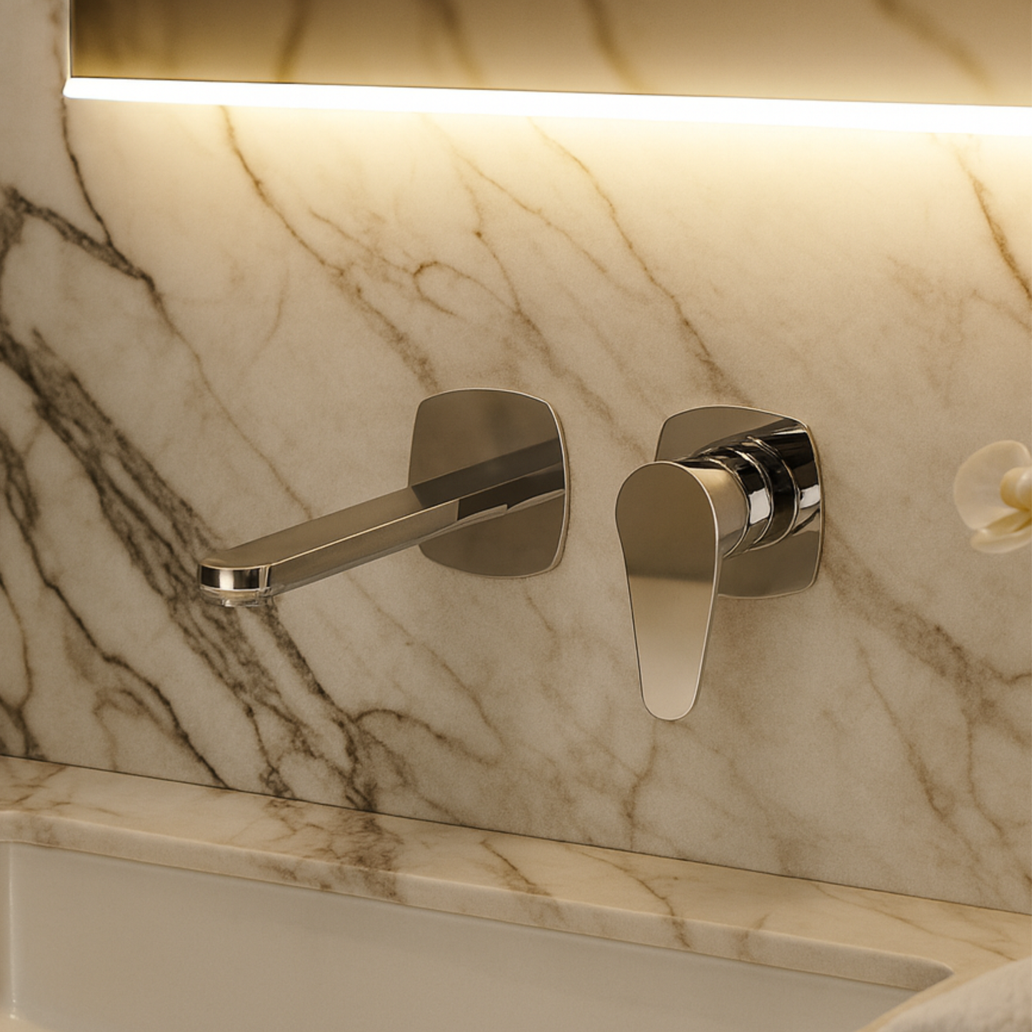 Wall Mounted Bathroom Faucet - O2