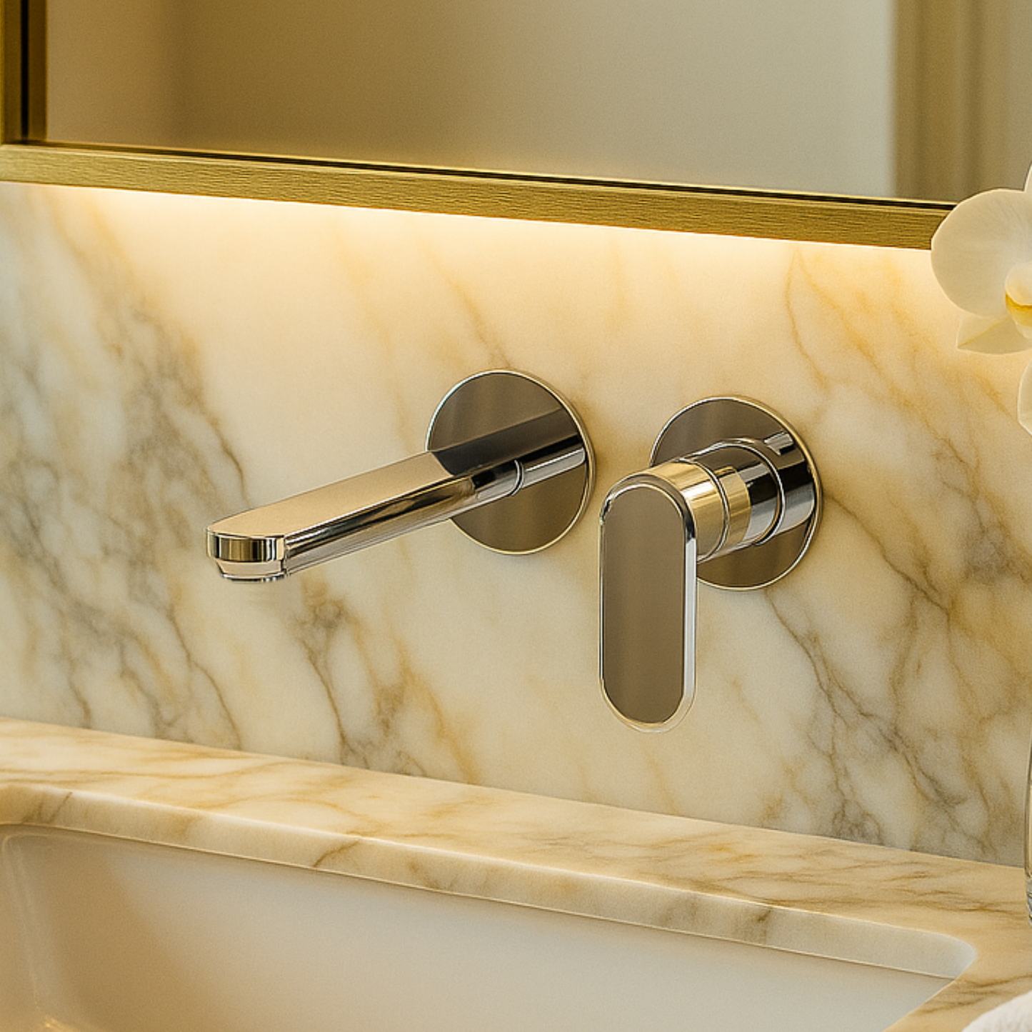 Wall Mounted Bathroom Faucet - C5