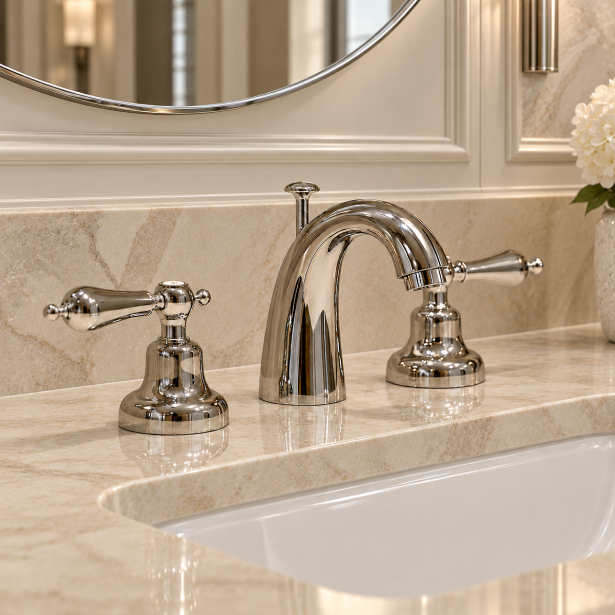 Widespread Bathroom Faucet - C7