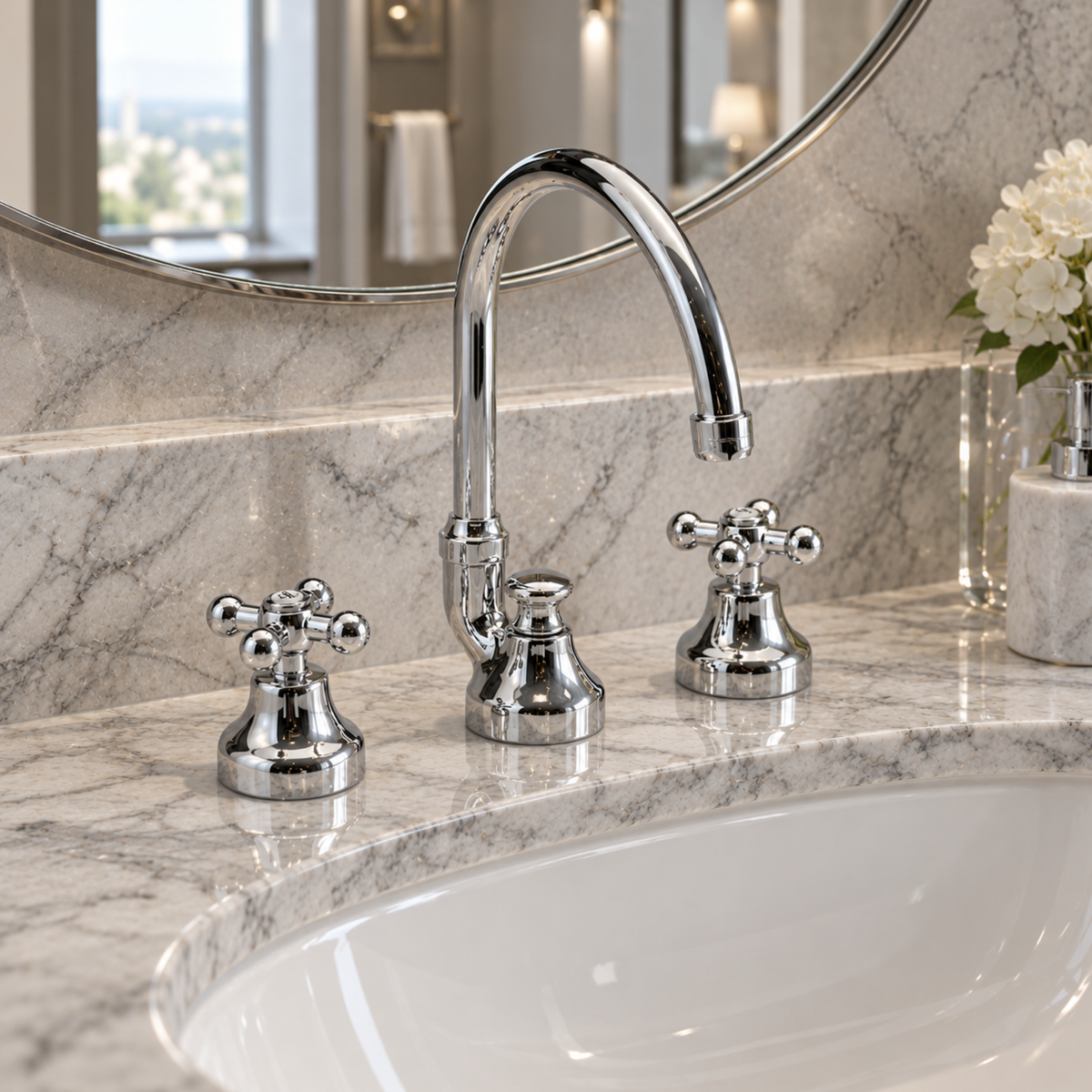 Widespread Bathroom Faucet - C11