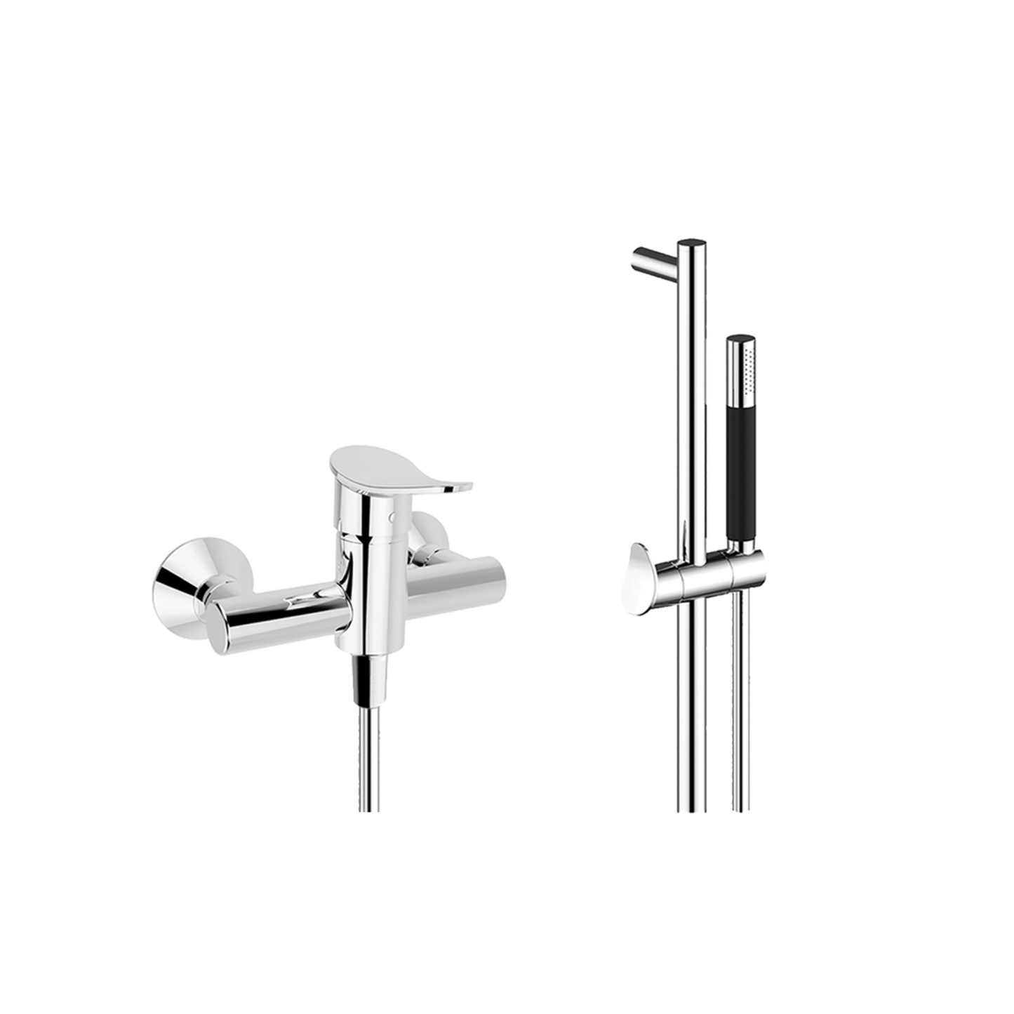 Non-Thermostatic Bath Mixer With Shower Set - C4