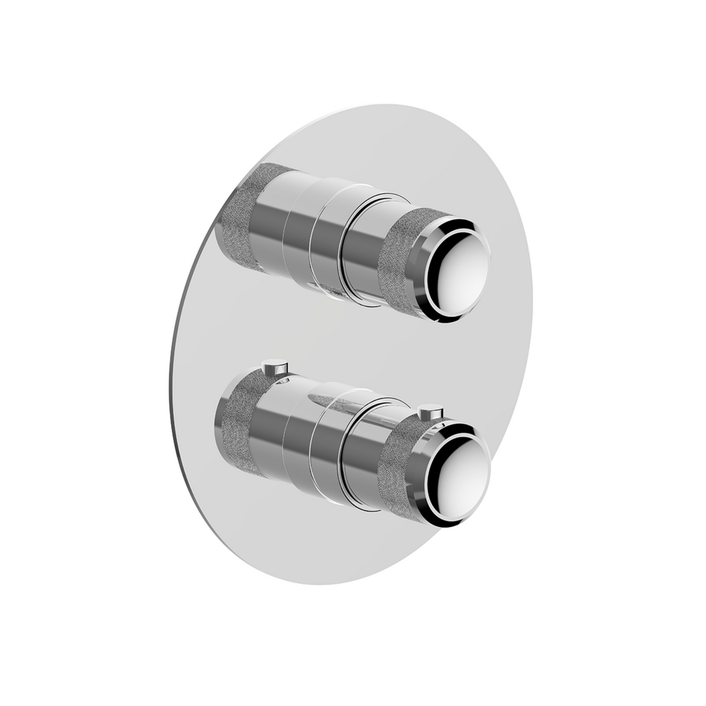 Thermostatic Shower Valve Trim For 1, 2, & 3 Outlet Concealed Valve - C8