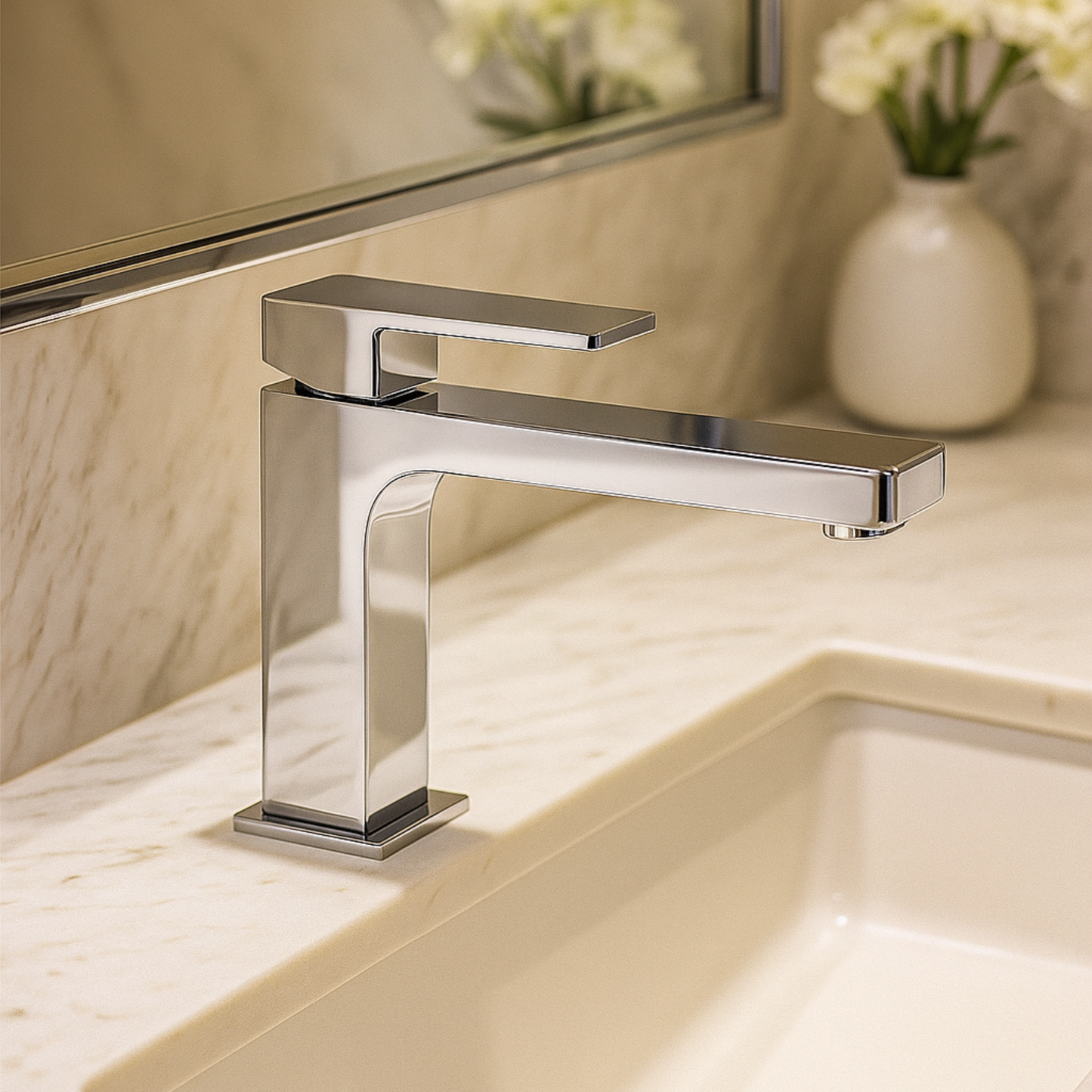 Single Handle Bathroom Faucet - S1