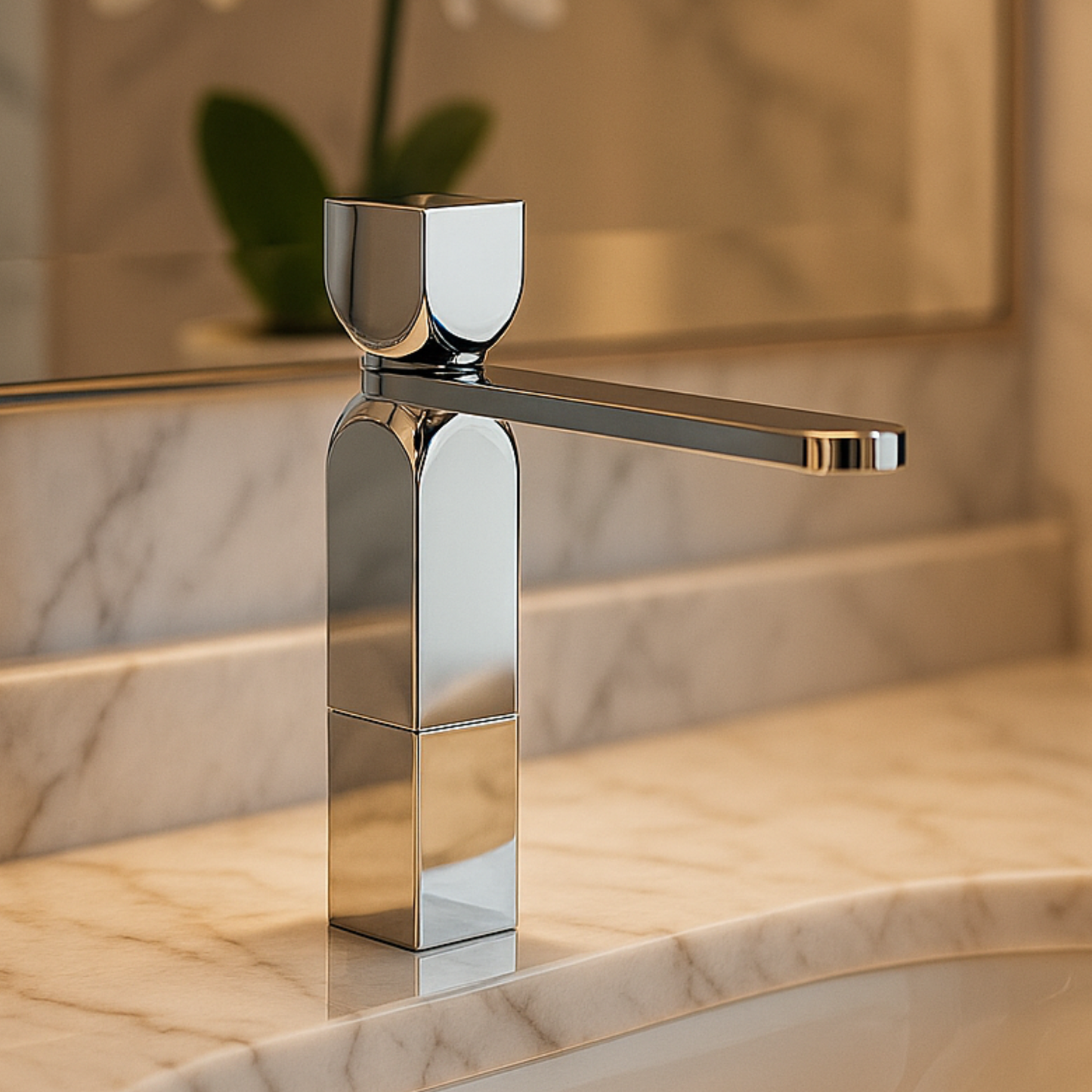 Single Handle Bathroom Faucet -  S4