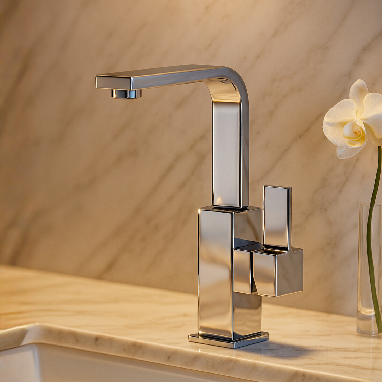 Single Handle Bathroom Faucet - S2