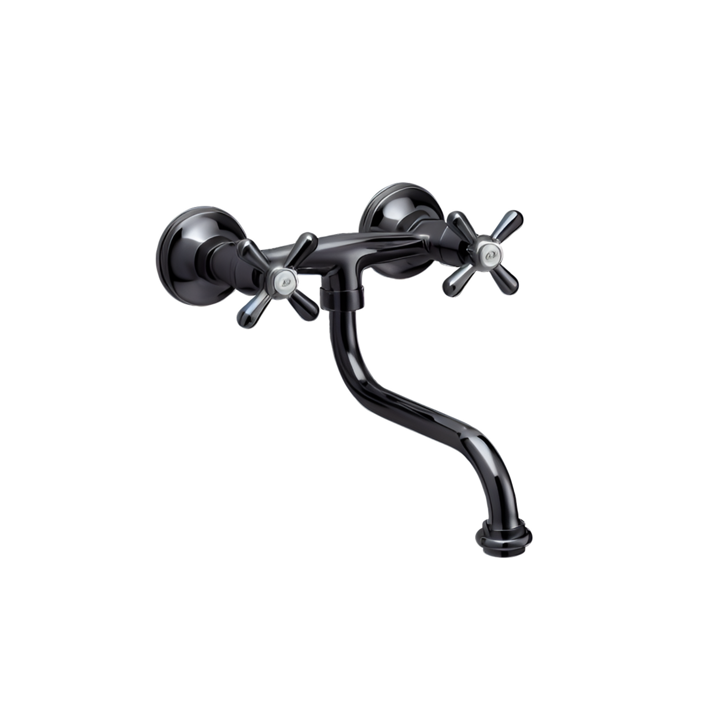 Two Handle Wall Mounted Kitchen Faucet - C26