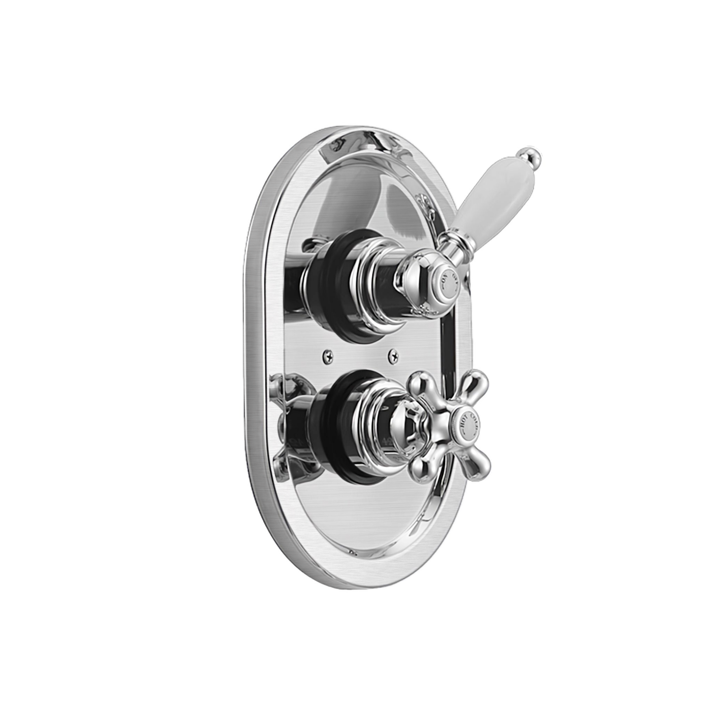 Thermostatic Shower Valve Trim - For 1 Outlet Concealed Valve - O1