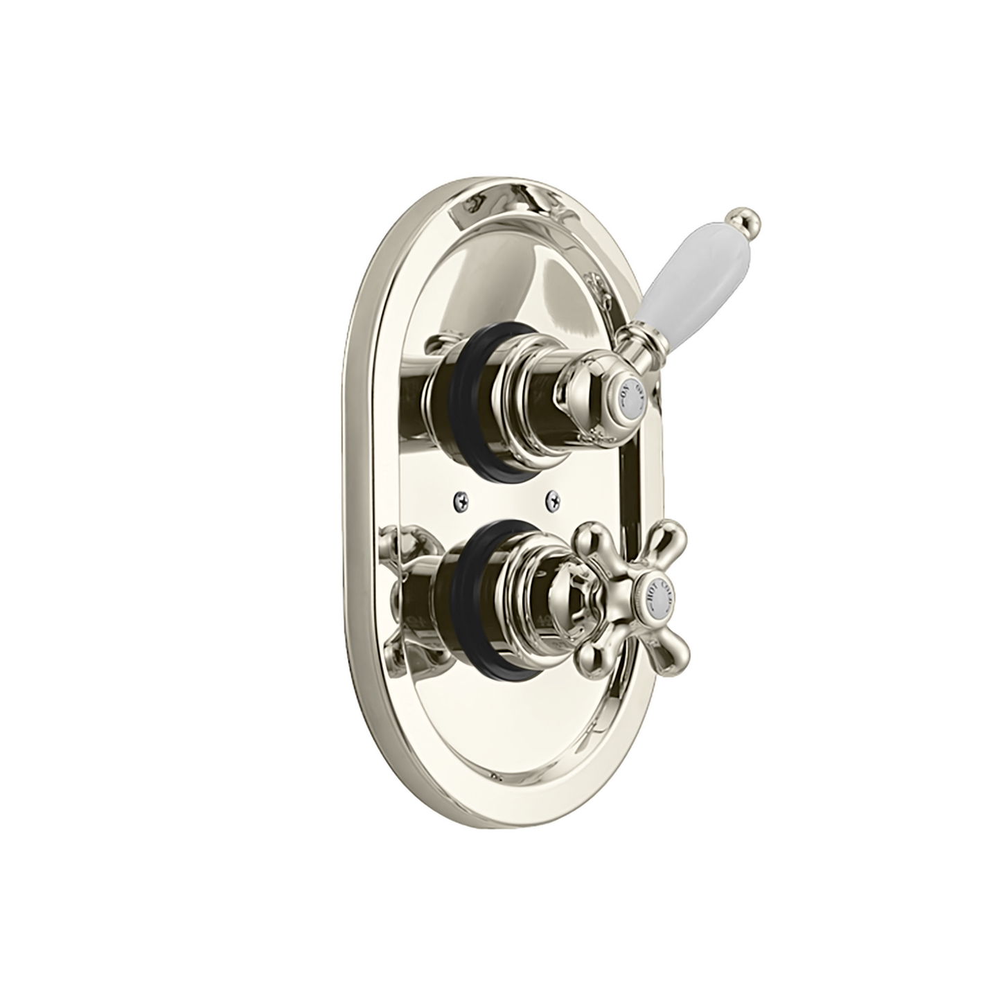 Thermostatic Shower Valve Trim - For 1 Outlet Concealed Valve - O1