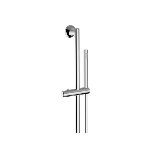 HAND SHOWER WITH SLIDE BAR - WALL SUPPLY ELBOW SOLD SEPARATELY - C12