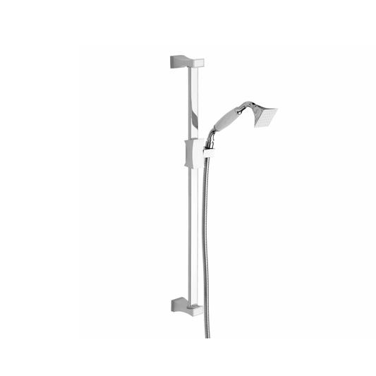 HAND SHOWER WITH SLIDE BAR - WALL SUPPLY ELBOW SOLD SEPARATELY - S2