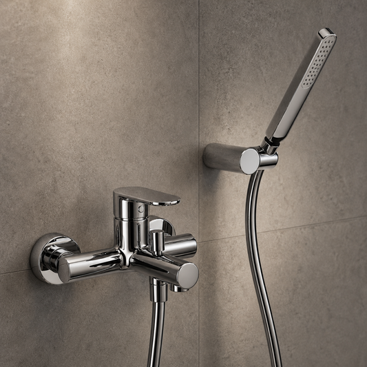 Non-Thermostatic Bath Mixer With Shower Set - C2