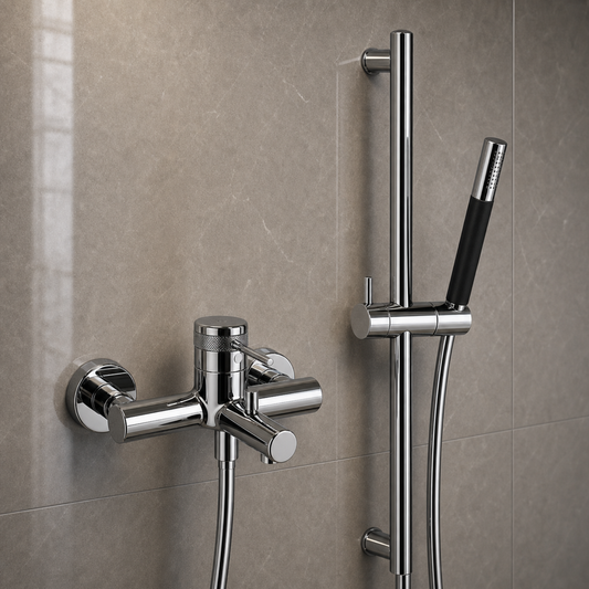 Non-Thermostatic Bath Mixer With Shower Set - C5
