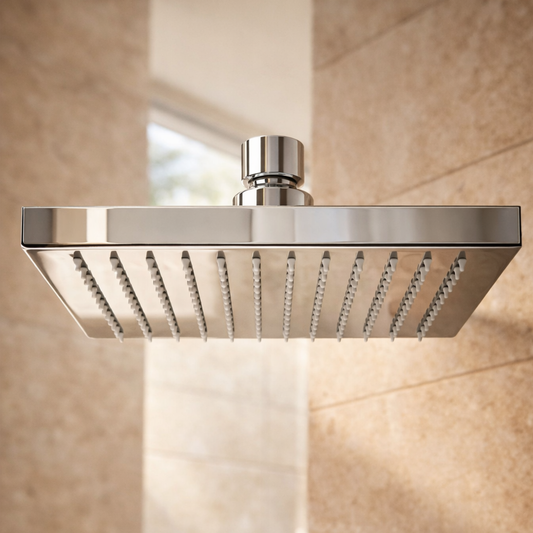 Rain ShowerHead with 1/2" F Adjustable Connection - S1