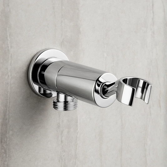 Hand-Held Shower Holder With Water Outlet - C2