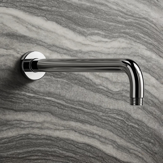 Shower Head Extension Arm With Flange - C2