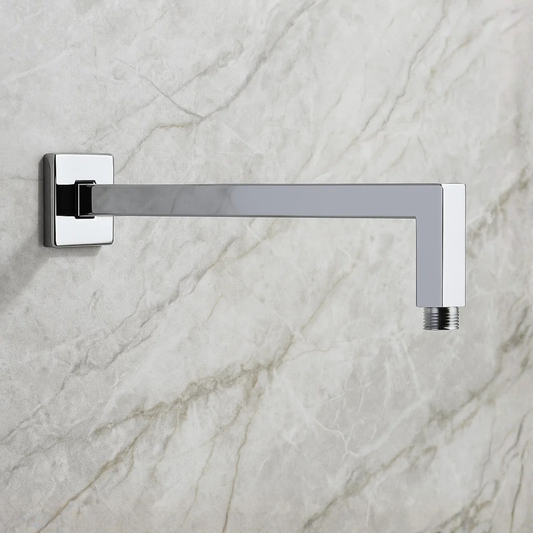 Shower Head Extension Arm With Flange - 14 inches - S1