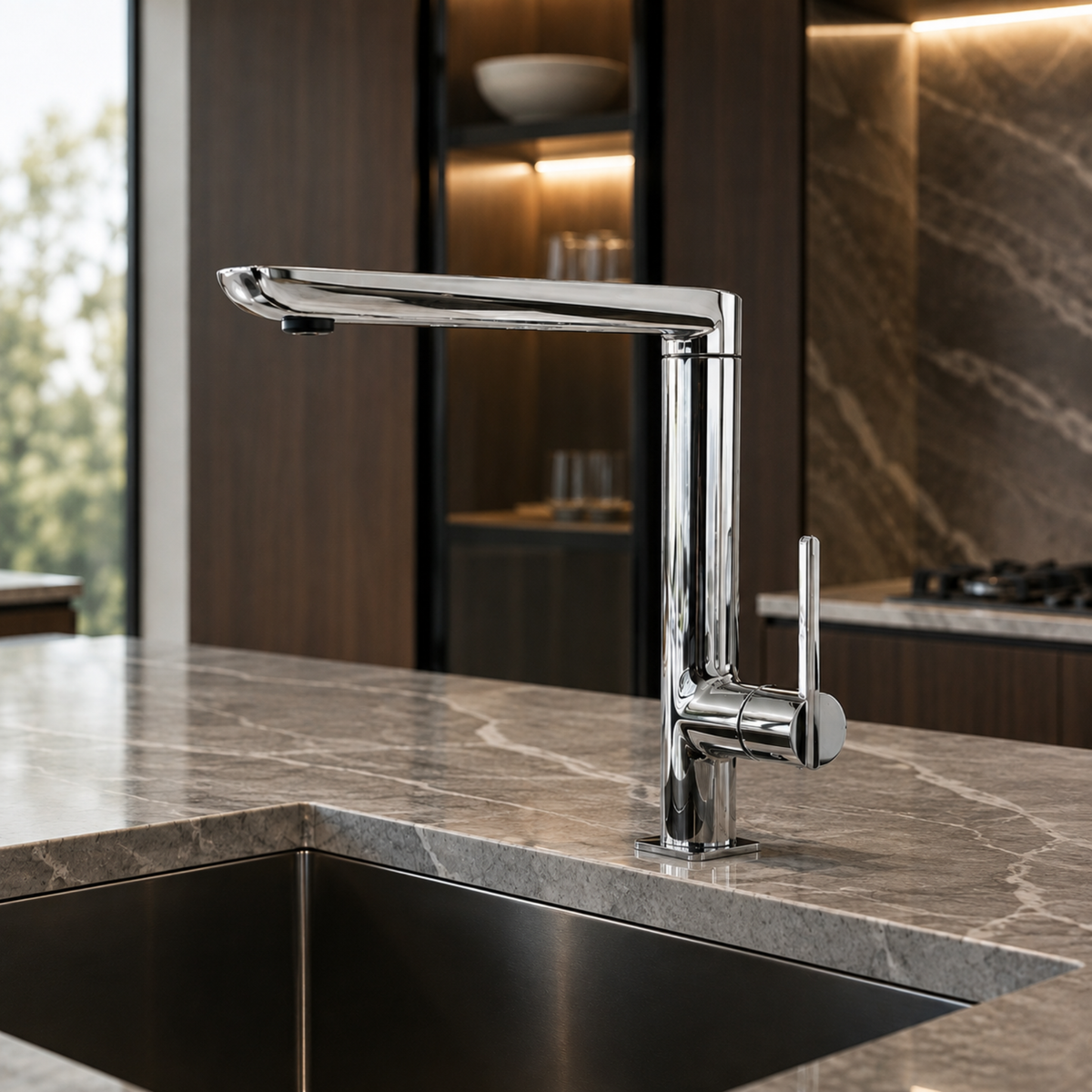 Single Handle Kitchen Faucet - C18