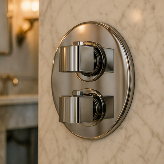 Thermostatic Shower Valve Trim For 1, 2, and 3 Outlet Concealed Valve - C5