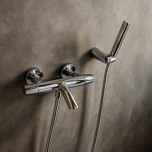 Thermostatic Bath Mixer With Shower Set - C3
