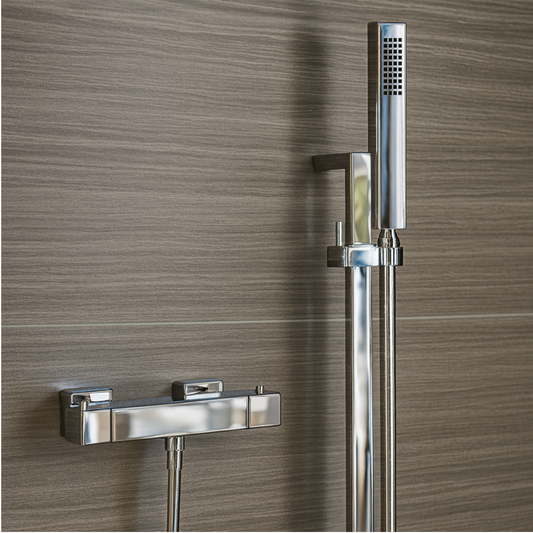 Thermostatic Bath Mixer With Shower Set - S2