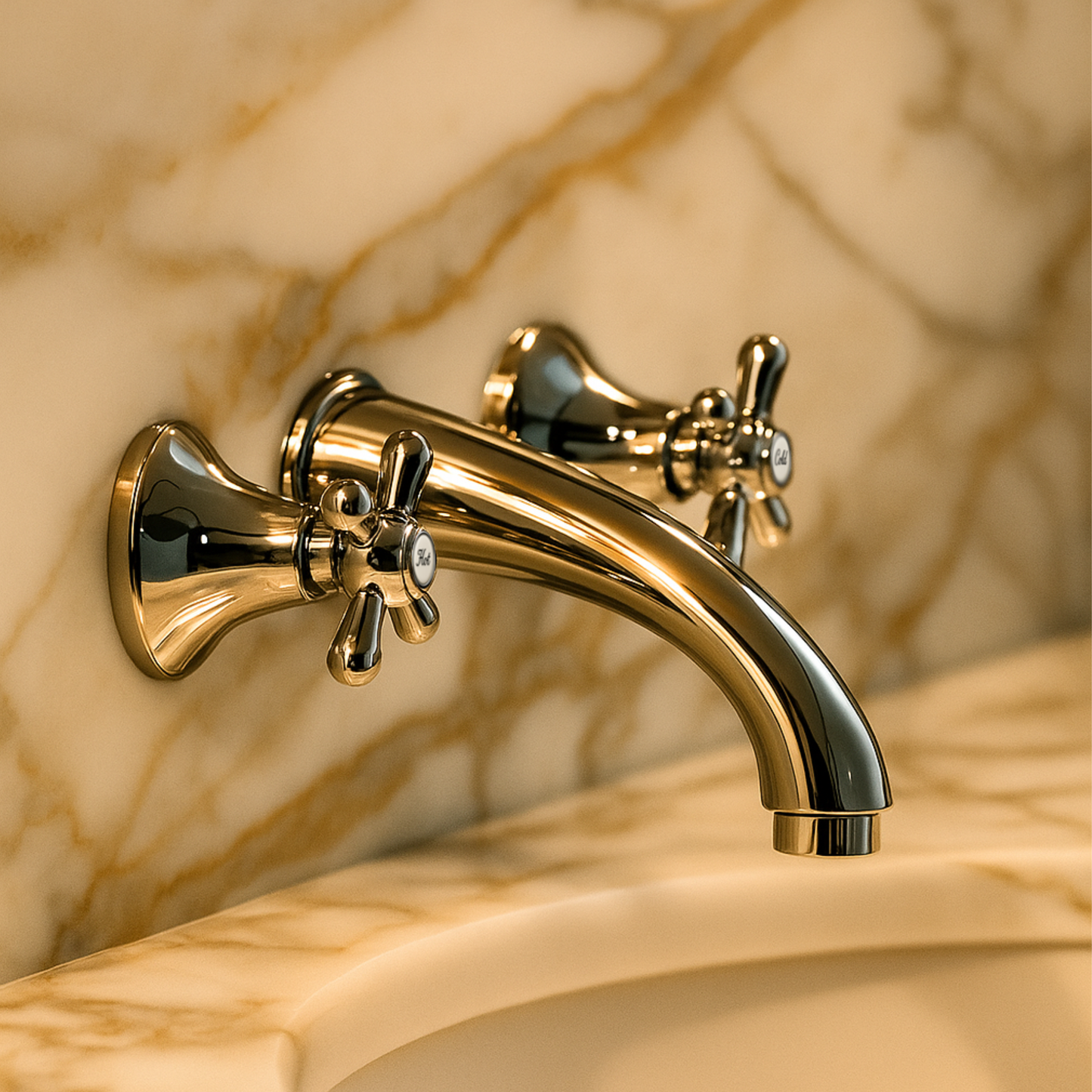 Wall Mounted Bathroom Faucet - C7