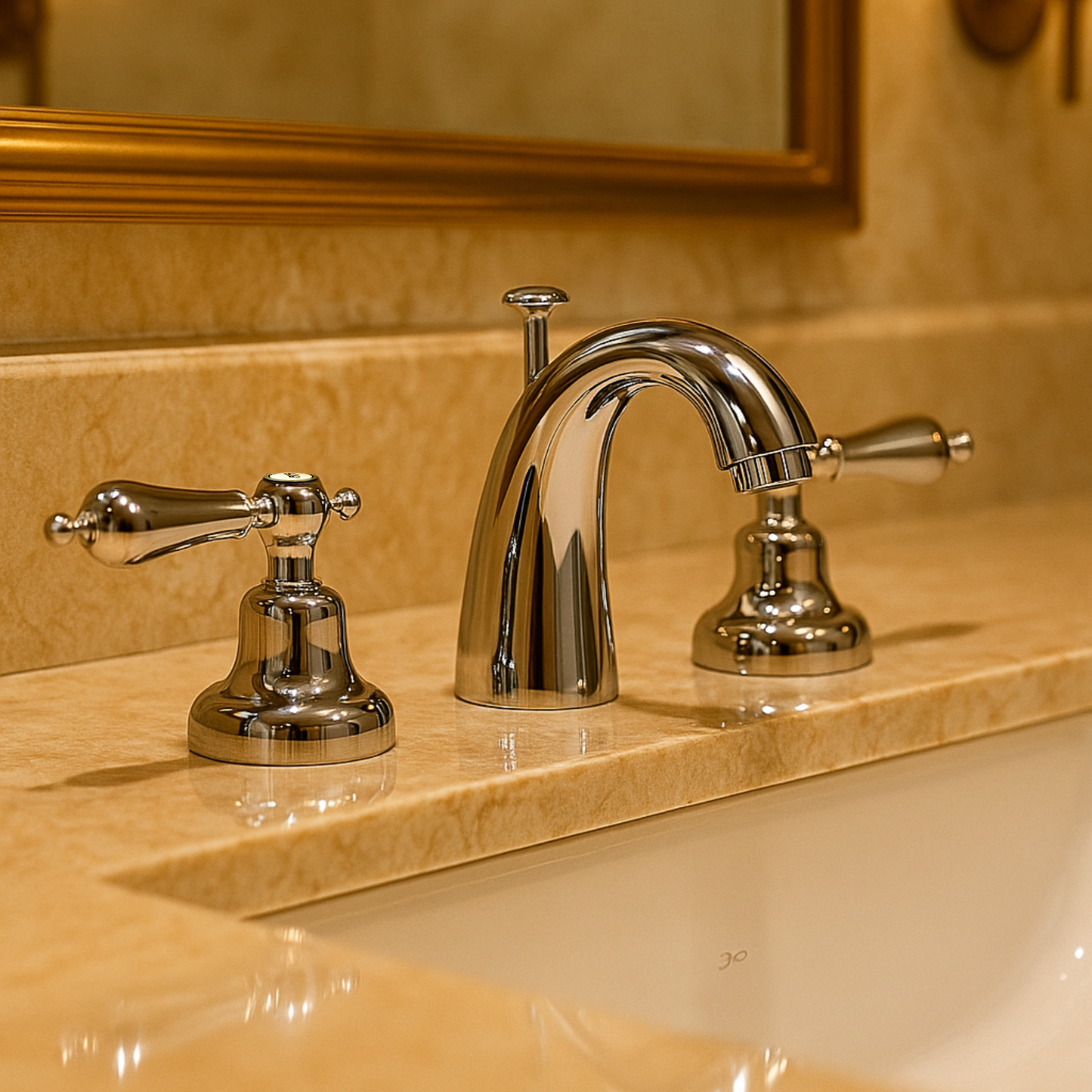 Widespread Bathroom Faucet - C7