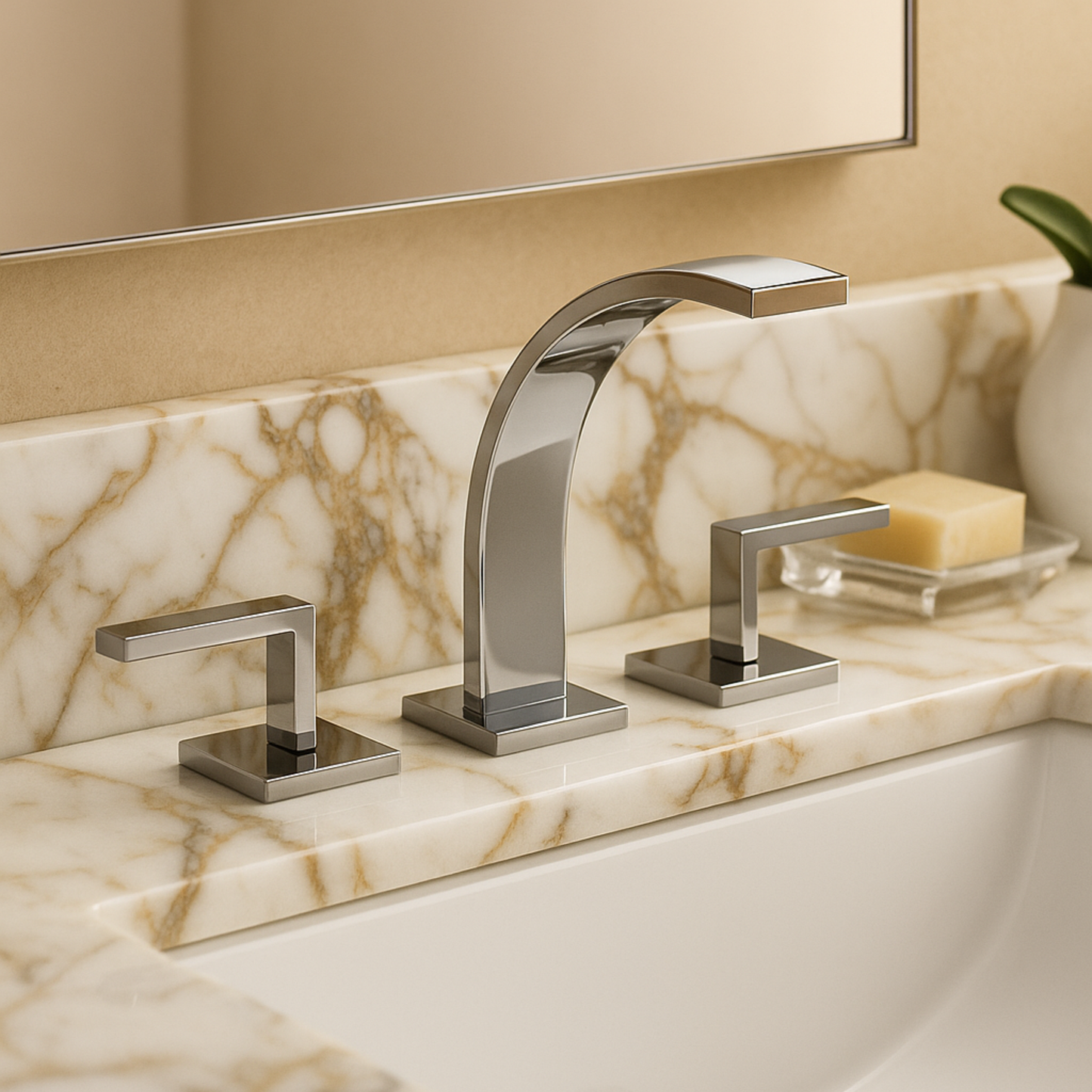 Widespread Bathroom Faucet - R1