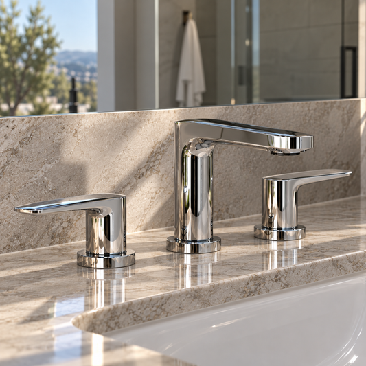 Widespread Bathroom Faucet - C1