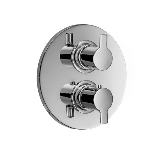 Thermostatic Shower Valve Trim For 1, 2, and 3 Outlet Concealed Valve - C6